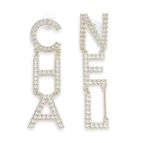 how much are chanel earrings in paris|chanel earrings letters price.